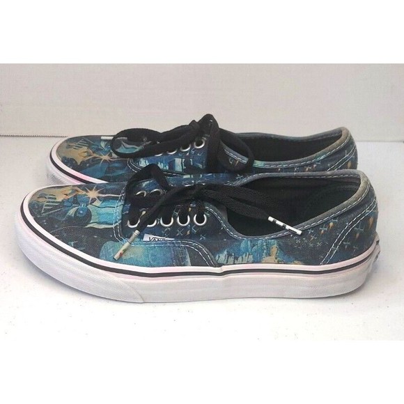 Vans May the Force Be With You Darth Vader Shoes Size Men 6.5/Women 8 - Picture 3 of 12